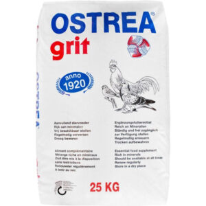 Roodsteen met kalk 20 kg.